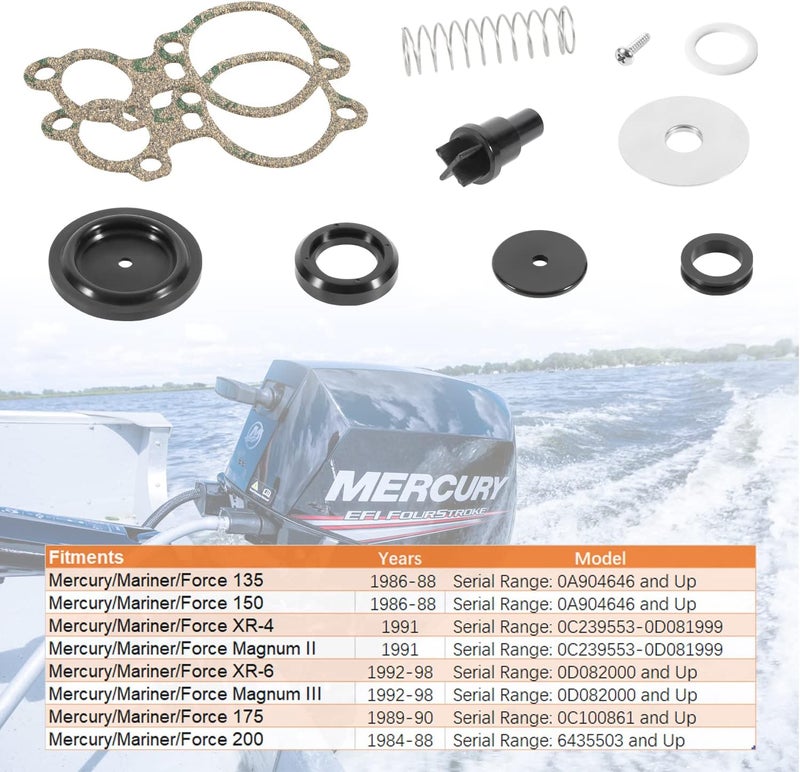 USSKYBOY طقم صمام بوبت لمرسيدس 135-200 حصان 2.0L 2.5L V6 R، بديل لماريني XR4 XR6 ماغنوم II ماغنوم III V175 V200 السلسلة، استبدال 803062T1 - Image 3